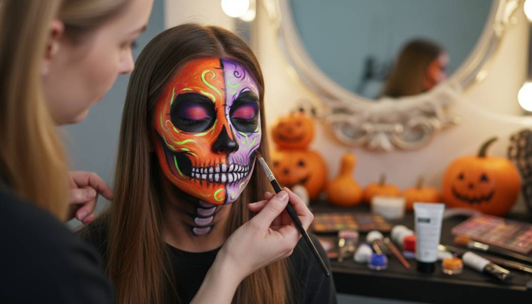  Dịch Vụ Vẽ Mặt Halloween Tại Quận 12. Ảnh 1
